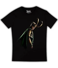 Прикольные футболки: Тор - Локи в пол оборота